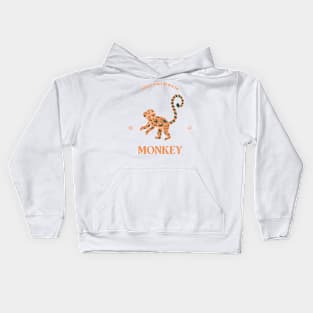 Year of The Monkey - Chinese Zodiac Kids Hoodie